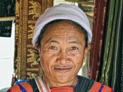 Lisu tribe elder, North Thailand