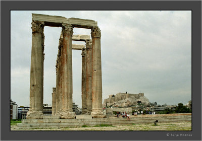 Olympia temple and Acropolis