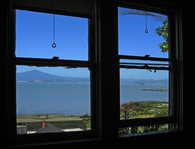 View through the Captain's cabin windows .. 4897
