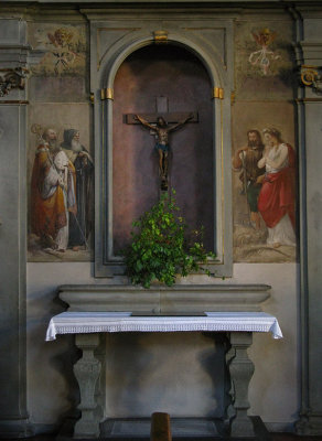 Chiesa di Santa Maria a Settignano, side altar  .. A3365
