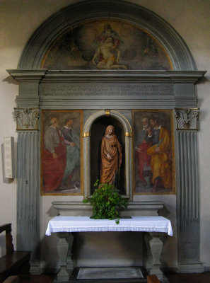 Chiesa di Santa Maria a Settignano, side altar .. A3368