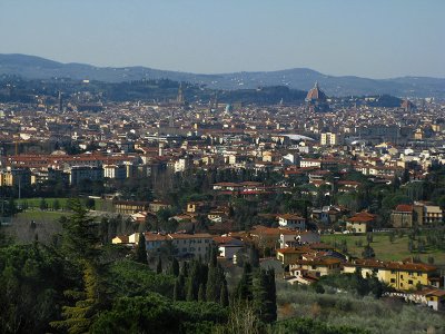 View of Firenze from the Piazza Desiderio .. A3377