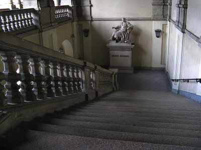 Pinacoteca di Brera,  stairway .. A1623