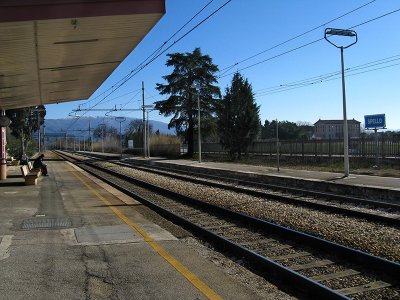 Train station at Spello .. A4190