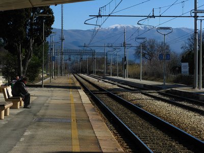 Train station at Spello .. A4191