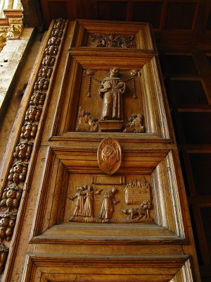 Lower Basilica, door .. A3987