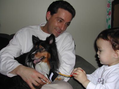 With Brendan and Finnie