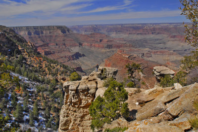 Rock Hopping In The Grand Canyon