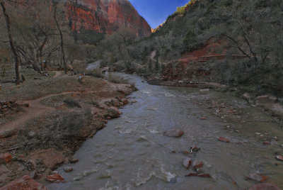 The Virgin River In Zion