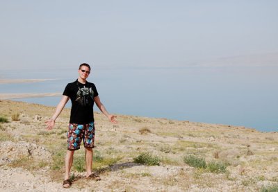 Me at Dead sea