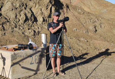 Me at Eilatmountains counting Raptors