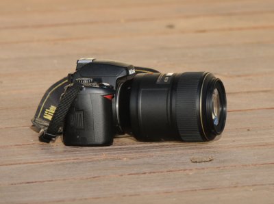 Nikon D40X with 105mm 28 Macro