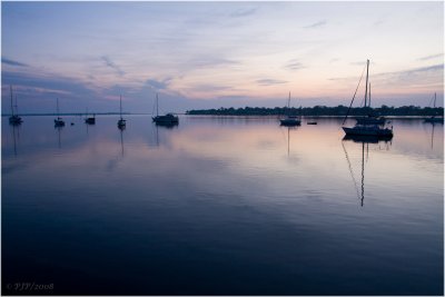 Saint Augustine Harbor, Easter Morning