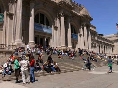 Outside the Met