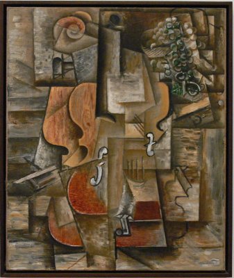 Violin and Grapes - 1912
