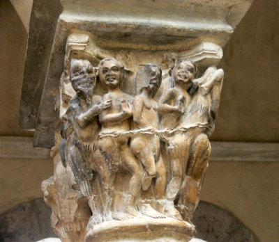 Saint-Guilhem Cloister - detail - late 12th century