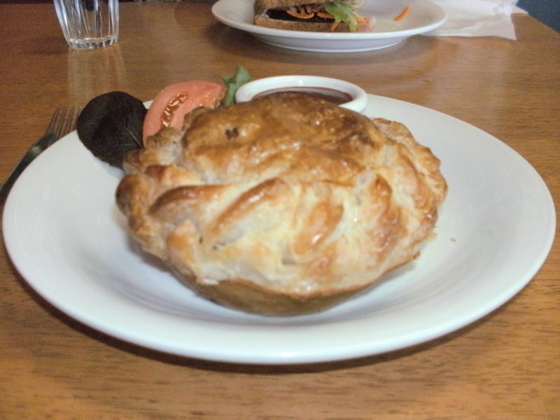 Grantville award winning beef pie.