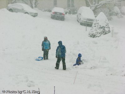 Sledding time