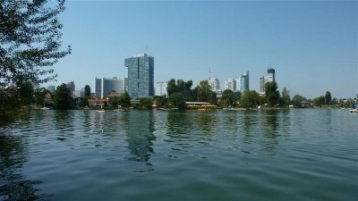 UNO city from the old danube
