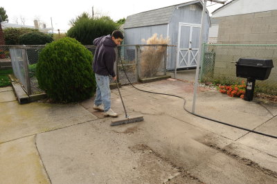 Cleaning Storm Water Dirt