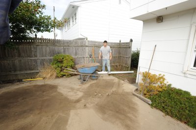 No More Dirt in Backyard