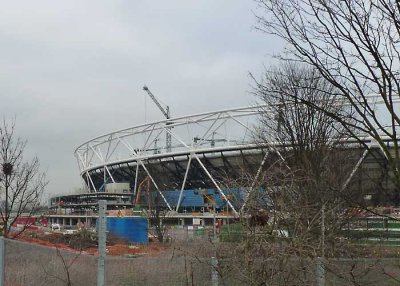 building site that is olympic stadium