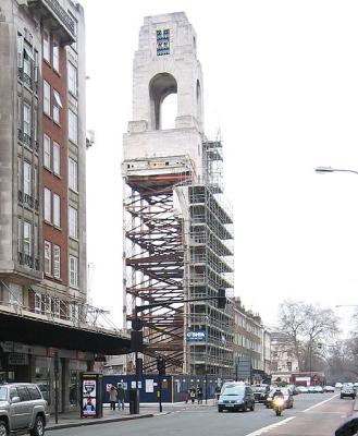 landmark of baker street - abbey national building