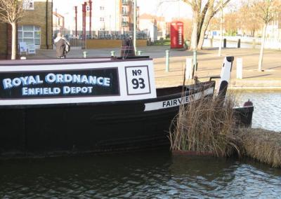 this barge has carried dangerous loads