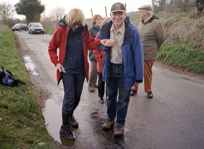 ashridge - studham walk mar-04; offending pothole