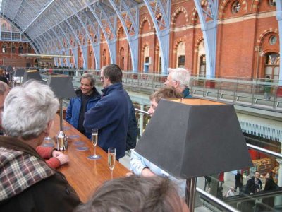 champagne bar st pancras