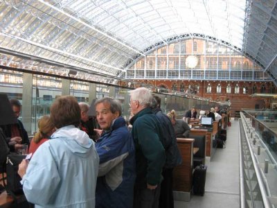 champagne bar st pancras