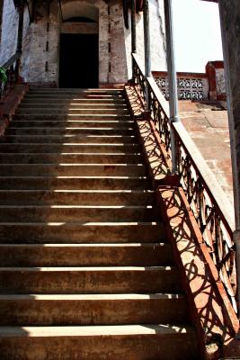 Stairway to Burgos Lighthouse