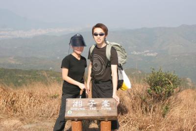 May and Ashley at Sheung Tsz Fung