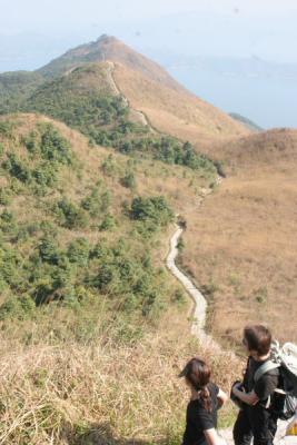 May and Ashley looking back at Pat Sin Leng