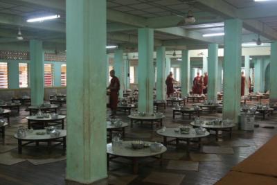 Dinning Hall at Kyakhat Wine Monastery