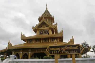 Bee Throne Hall at Kanbawza Thadi (Closer)