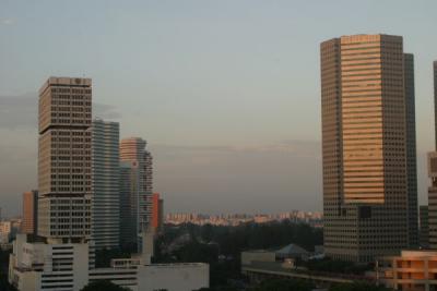 City Towers at Dusk