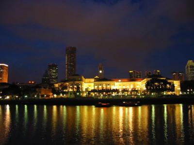 Asian Civilisations Museum and Empress Place at Night