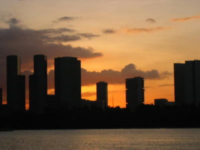 Singapore Sunset (Close Up)