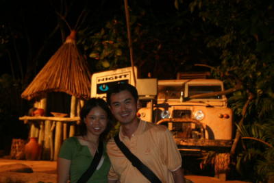 Khanh and Joyce at Night Safari