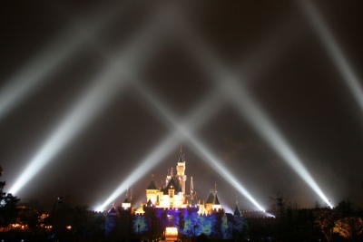 Sleeping Beauty Castle Lights Crossing
