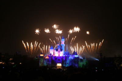 Sleeping Beauty Castle Classic Fireworks