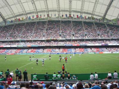 Games in Progress at Hong Kong Stadium