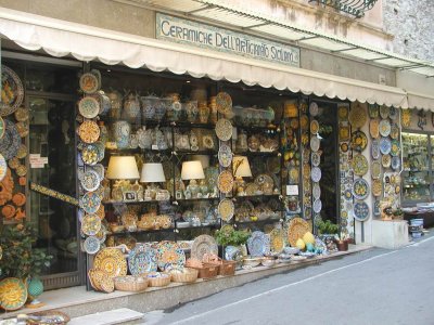 Ceramic Shop Taormina
