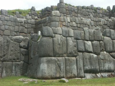 Inca stonemasonry at Sacsayhuaman