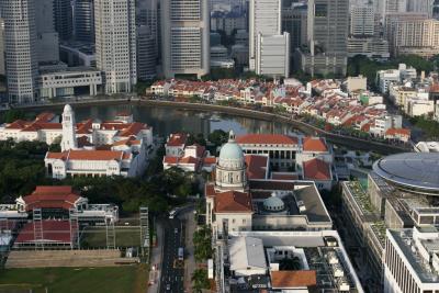 Colonial district and Boat Quay