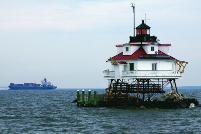 Thomas Point Light House--Chesapeake Bay