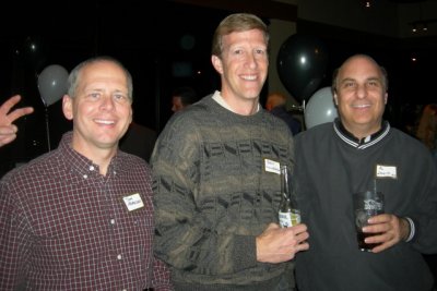 Classmates: Tom Rerucha, Dan Willemyns and Father Al Sanitro
