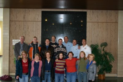 Group on the tour
