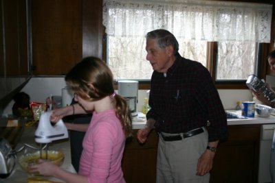 Making Amish Bread with Grandpa